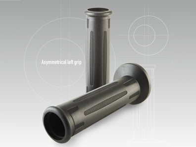 PAIR ROAD GRIPS BLACK FOR BMW